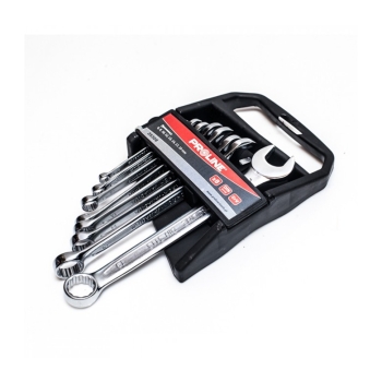 Zestaw kluczy oczkowo płaskich 6-19mm PROLINE