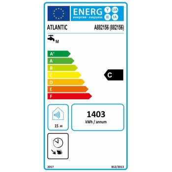 ATLANTIC VSRS 200L model stojący, wyposażony w grzałkę ceramiczną 882156