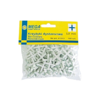 Krzyżyki do glazury 1,0mm ( opakowanie 200 sztuk )