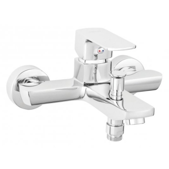 FERRO ALBA VERDELINE bateria wannowa ścienna, chrom BLB1VL