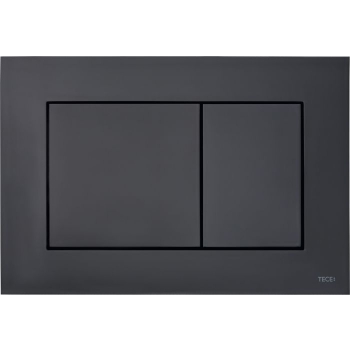 Przycisk spłukujący z tworzywa do WC TECEnow 220 x 150 x 5 mm czarny