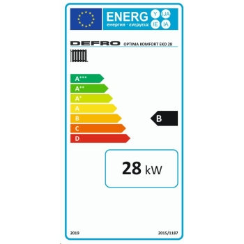 Kocioł, piec zasypowy OPTIMA KOMFORT EKO 28 kW DEFRO