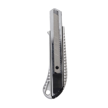 Nóż z ostrzem łamanym 18 mm metalowy FASTER TOOLS
