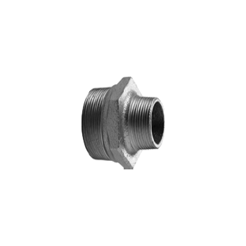 Nypel ocynkowany redukcyjny 1 1/2 x 1 1/4"