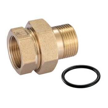Śrubunek mosiężny prosty z oringiem 3/4" ( DN20 ) CALIDO ARKA