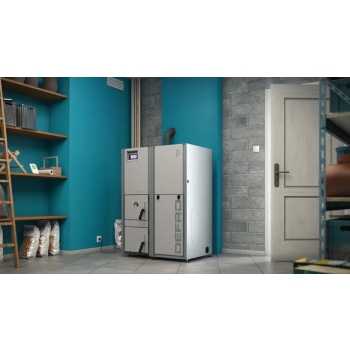 Kocioł, piec z podajnikiem pelletowy, pellet, pelet BETA 30 kW DEFRO