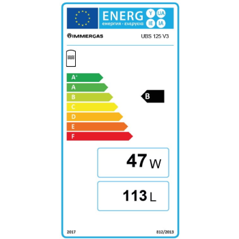 Zasobnik c.w.u. UBS 125 V3 IMMERGAS