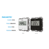 TECH Przewodowy regulator pokojowy doramkowy do listwy L-X i L-12 dedykowany CZARNY F-12b