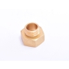 Redukcja mosiężna 1/2x3/8 ( DN15 x DN10 ) GW/GZ
