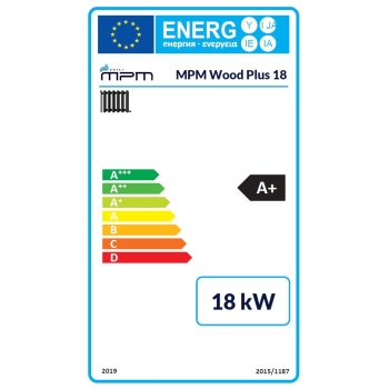 Kocioł zasypowy zagazowujący drewno Wood Plus 18 kW MPM