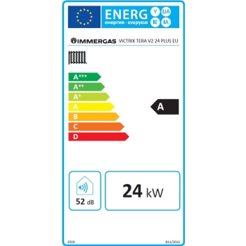 Kocioł kondensacyjny VICTRIX TERA V2 24 PLUS EU, jednofunkcyjny, wiszący IMMERGAS