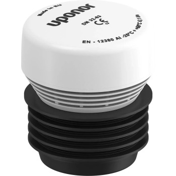 Napowietrzacz HypAIR 32-63 do rur kanalizacji wewnętrznej DN 32, 40, 50, 63mm, kolor biały 1134572