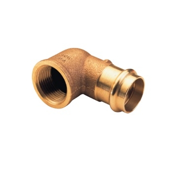 Gaz Kolano 90o z  gwintem (GW) 22 x 1/2" IBP