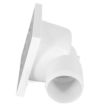 Kratka ściekowa CHROM DN50 10x10 boczna niska, bez regulacji DES