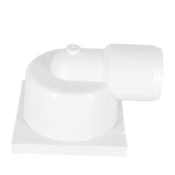 Kratka ściekowa CHROM DN50 10x10 boczna niska, bez regulacji DES