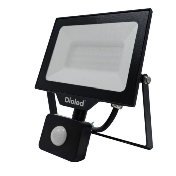 Naświetlacz LED ATRIA 50W 6500K 4250lm czujnik ruchu IP44 Dioled