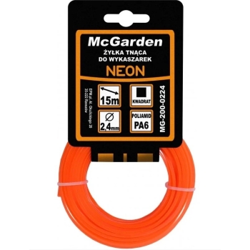 Żyłka do wykaszarki kwadrat NEON 2,7mm 15m McGarden