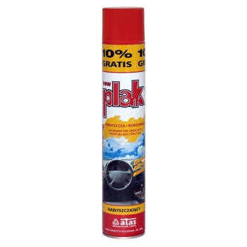 Plak Spray nabłyszczający do elementów plastikowych i drewnianych kokpitu 750ml TRUSKAWKA