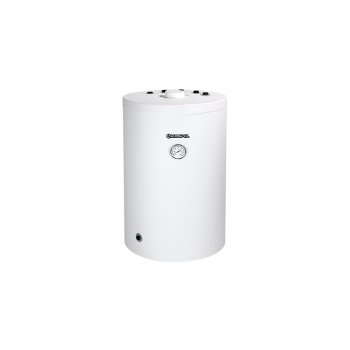 Wymiennik c.w.u. stojący z wężownicą, króćce w górę SWK-150 150L KOSPEL
