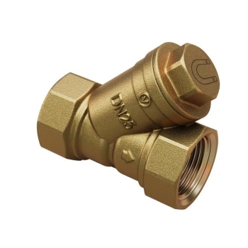 Filtr skośny do wody mosiężny z wkładem magnetycznym 3/4" ( DN20 ) PIZA-M VALVEX