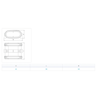 Łącznik kanałów do systemu plaskiego 52x117 mm VENTS