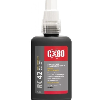 Klej anaerobowy RC-42 do gwintów, śrub średni 50ml