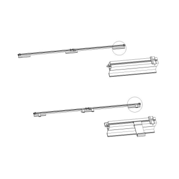 Uchwyt KS2600-2B-T300.U304 Uchwyt na dach nachylony od 30° – trapez T300